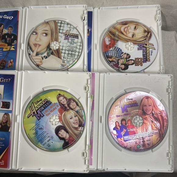 Disney Hannah Montana DVD Lot Of 4 - Picture 10 of 10